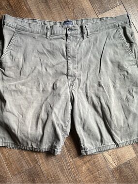Levi's Men's Flat Front Shorts in grey